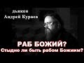 Раб Божий? диакон Андрей Кураев.