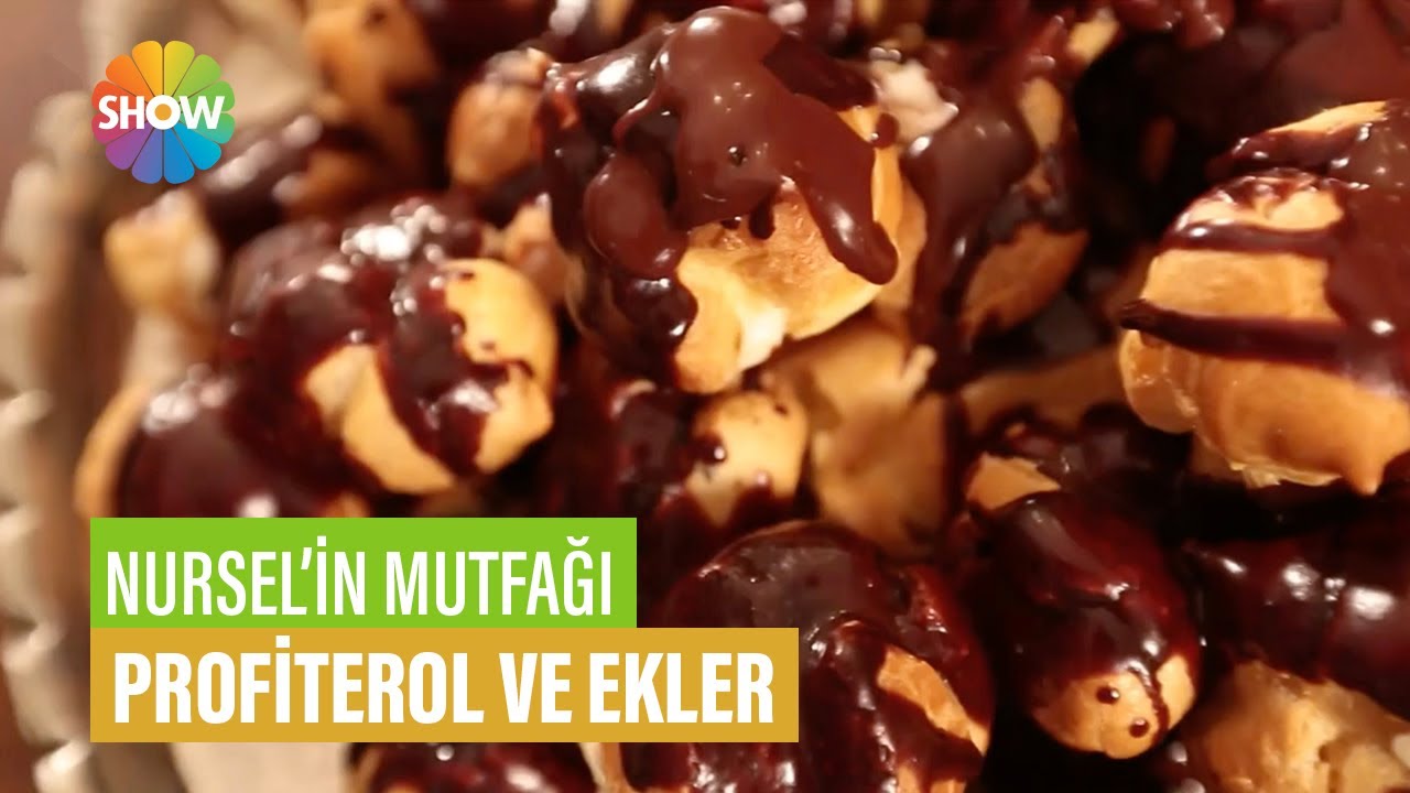 Profiterol ve Ekler Tarifi | Nursel'in Mutfağı Profiterol ve Ekler Tarifi | Nursel'in Mutfağı
