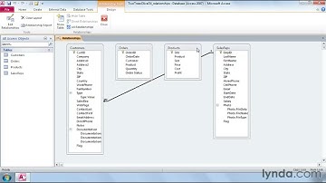 Access Tutorial - How to create table relationships