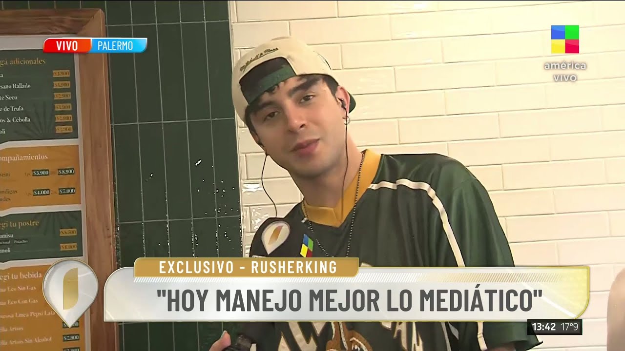 🗣️RUSHERKING ABRIÓ SU FÁBRICA DE PASTAS Y HABLÓ EN INTRUSOS: 