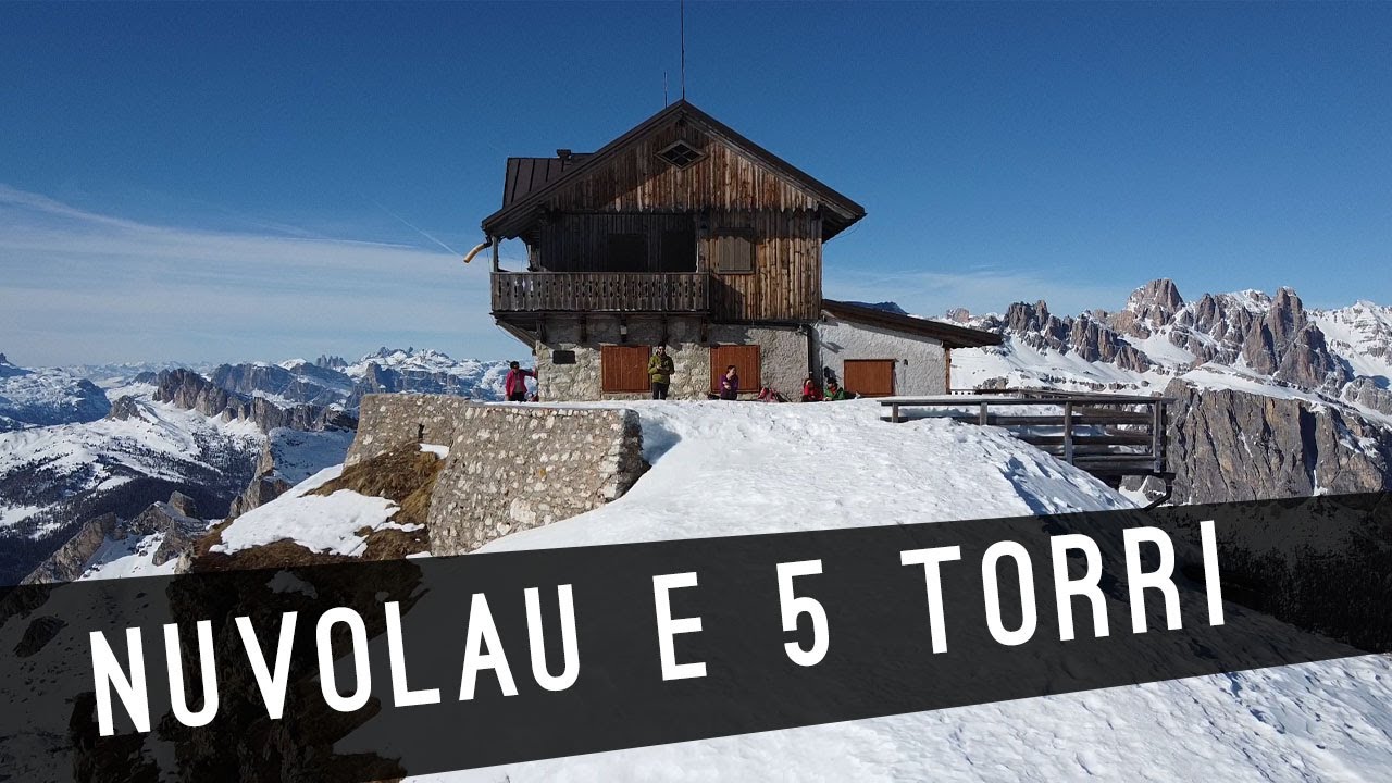 Questo è il Paradiso! Cinque Torri e Nuvolau d'Inverno