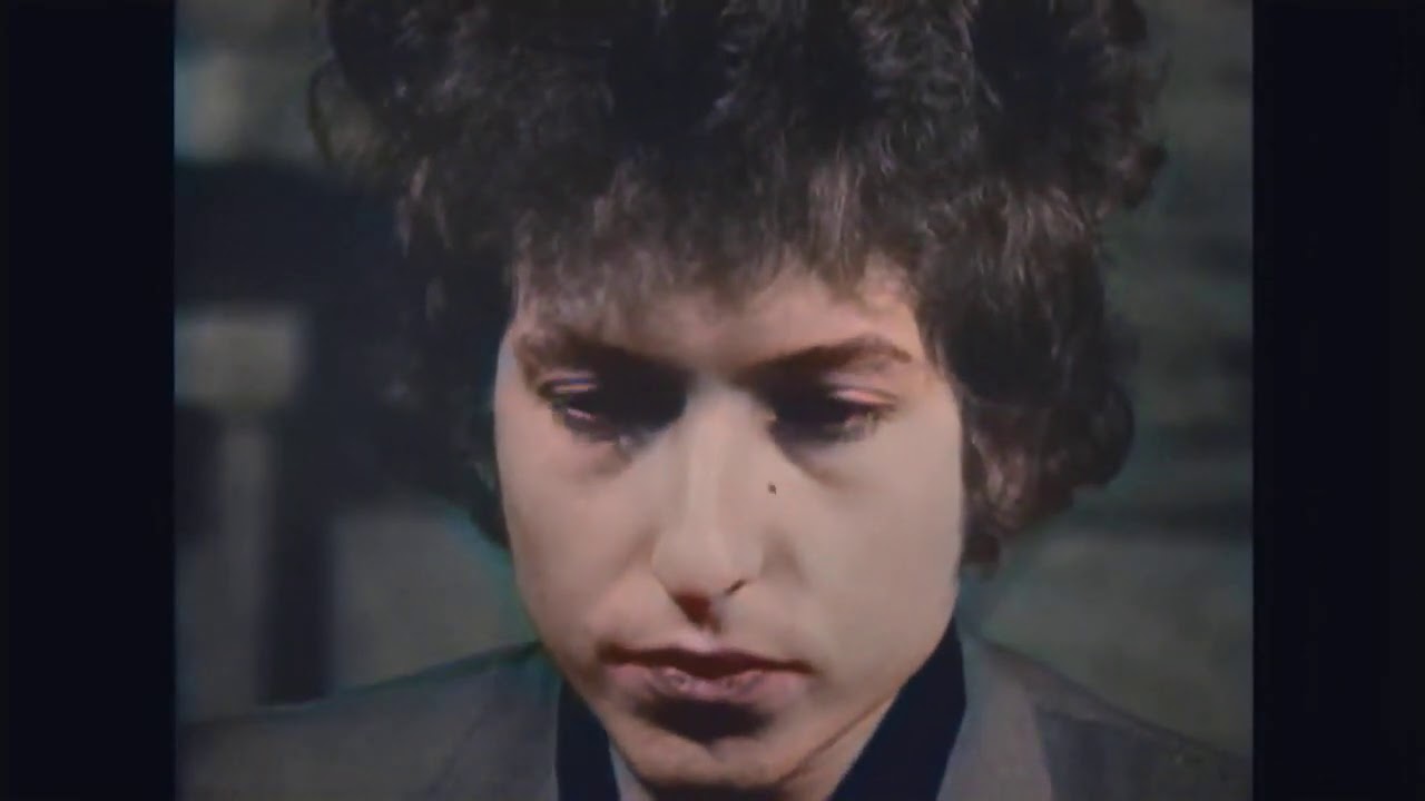 Andy Warhol: A Screen Test Of Bob Dylan (1965) (AI Colourised)
