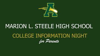College Information Night 10-7-21