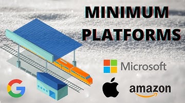 MINIMUM PLATFORMS REQUIRED ON RAILWAY STATION | GREEDY APPROACH | INTERSECTION APPROACH | HINDI
