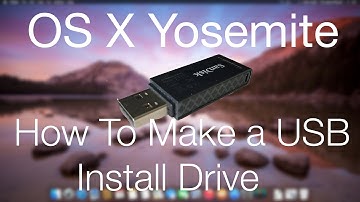Mac OS X Yosemite - How To Create A Bootable Install Drive