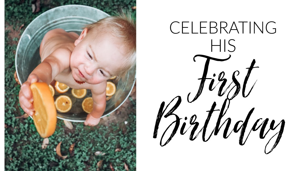 CELEBRATING Micah's FIRST BIRTHDAY | DITL | MEGAN HURST