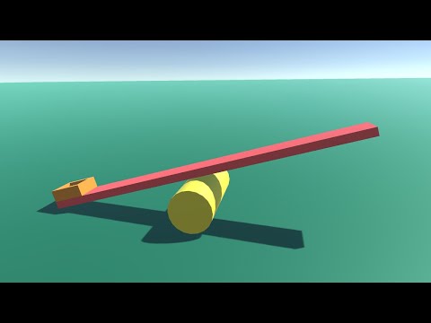 【物理エンジン】シーソーを作った