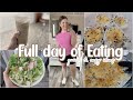 WHAT I EAT IN A DAY | EASY + QUICK MEAL IDEAS | LOW CARB + CLEANER EATING