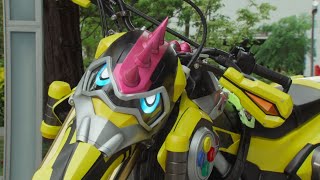 Kamen Rider Lazer Bakusou Bike Gamer Level 1/2 Henshin Sound