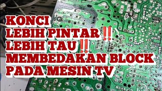 vlog 158 PENTING WAJIB TAU‼️Menentukan block pada mesin tv‼️