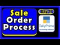 Sale Order Process #tallyprimefullcourse #accountingsoftware #tallyprime #learntallyprime #account