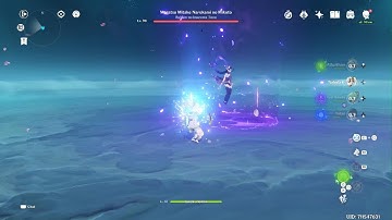 Genshin Impact team Nahida‚Alhaitham,Kuki Shinobu,Yelan vs Raiden shogun