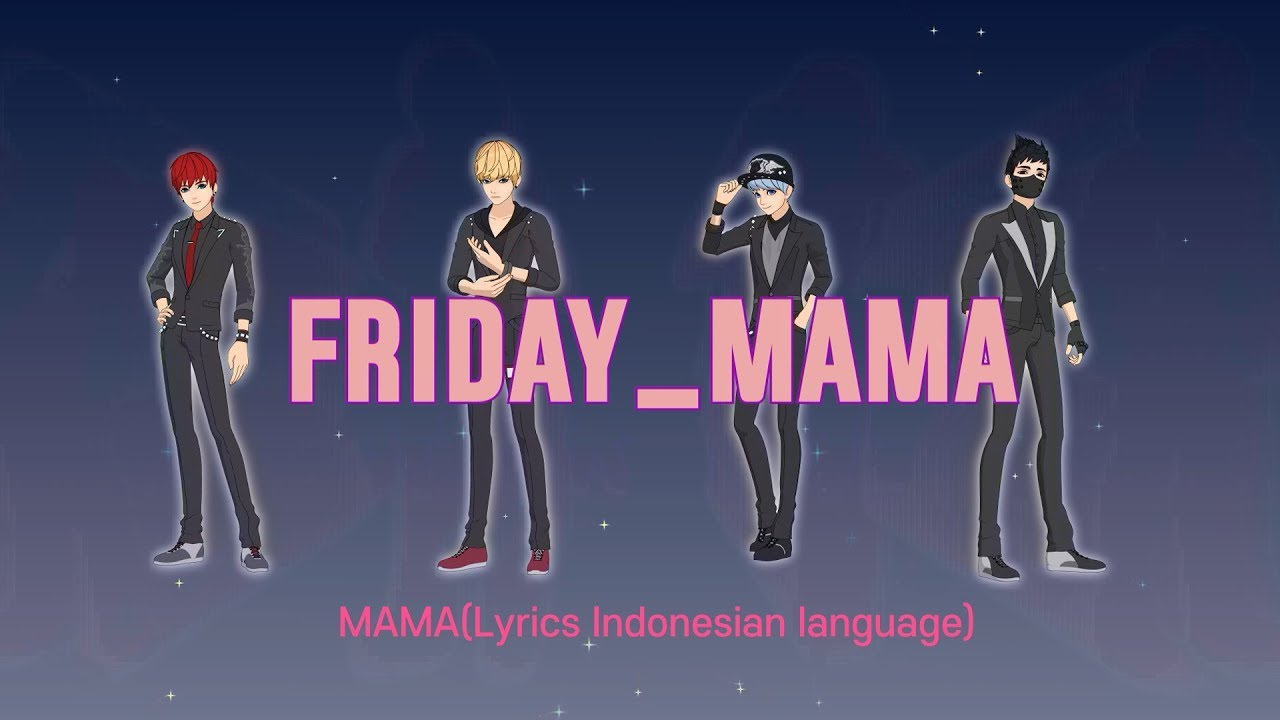 FridayEXOOne Star   MAMALyrics Indonesian language