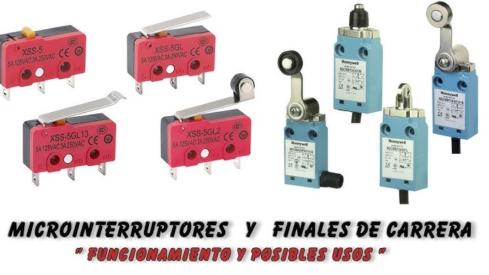 ⚡ ¿Qué es un Interruptor de LÍMITE ó FINAL DE CARRERA eléctrico? 