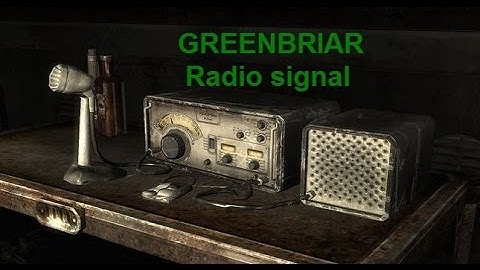 Fallout 4 : Greenbriar Radio Signal Location - BETTER QUALITY  VIDEO