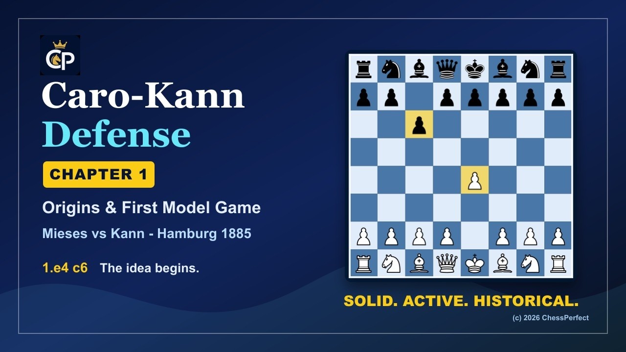 Caro kann defense, Chapter 1 - YouTube