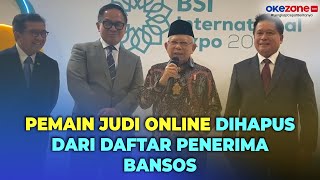 Wacana Pemain Judi Online dapat Bansos, Wapres: Harusnya Dihapus dari Penerima Bansos