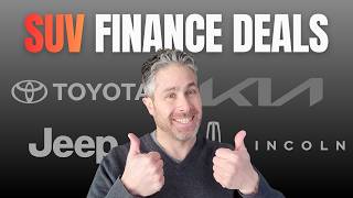 Which SUVs Have the BEST Finance Deals This Month?