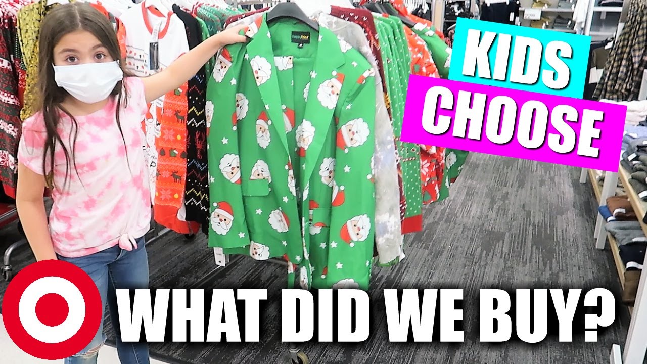 LETTING THE KIDS CHOOSE WHAT WE BUY AT TARGET WHEN MOM IS GONE | WILL I GET IN SHOPPING TROUBLE?