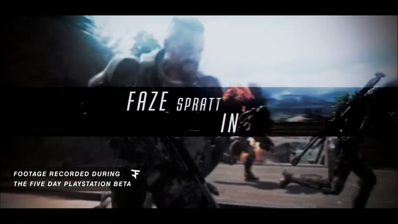 FaZe Spratt - PS4 BO3 Beta Montage
