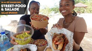 GUADELOUPE VLOG #7 : CUISINE À LA PLAGE ! HOT DOG DE GAMBAS, GUACAMOLE, NEMS AU THON ROUGE