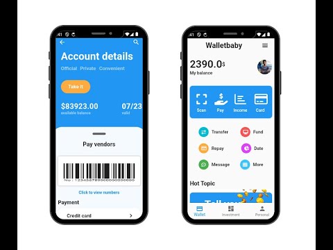 Wallet App - Flutter UI - Dribbble design - App tutorial - YouTube