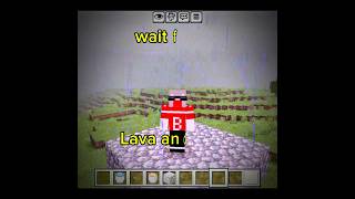 Lava and water house 👍 #minecraft #lava #and #water #house