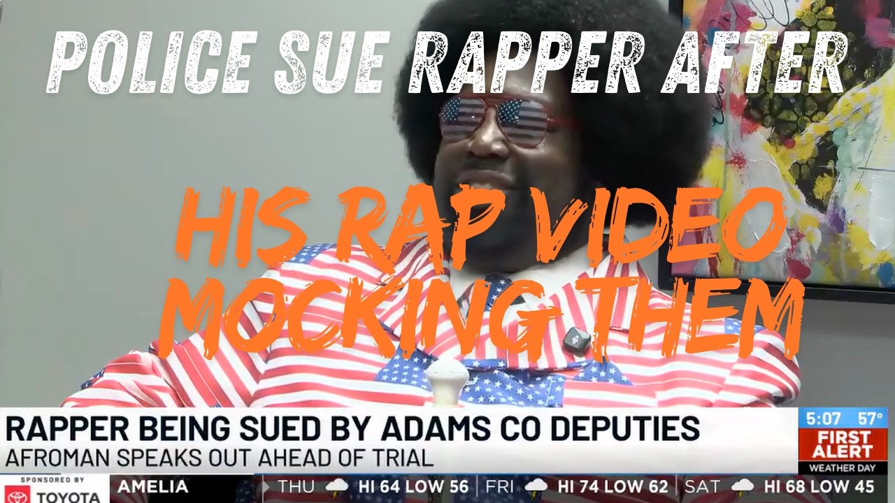 Полиция подала в суд на рэпера Афромана после того, как он высмеял обыск своего дома, в ходе кото...