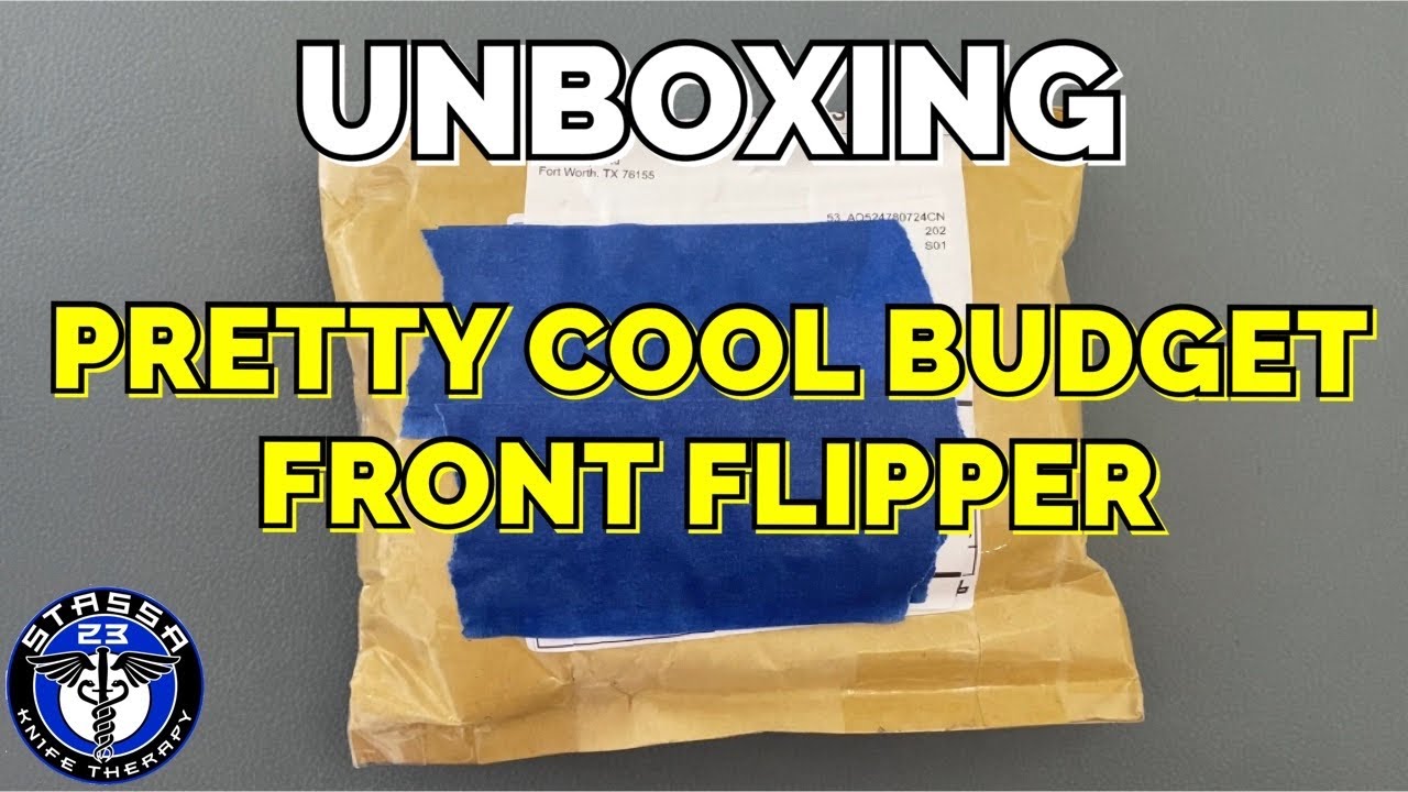 Pretty Sweet Budget EDC Front Flipper/ Stassa 23 Unboxing