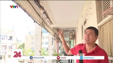 Người dân chờ đợi di dời khỏi chung cư nguy cấp