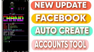 How to use Facebook Auto Create Account Tool Termux 2026| cracking Facebook account Termux 