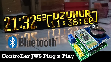 Membuat Jam Waktu Sholat Arduino P10 3 Panel menggunakan Controller Plug n Play