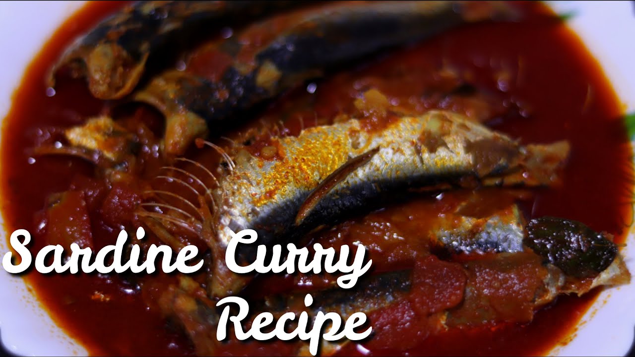 Sardine Curry Recipe RED FLOWER YouTube