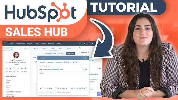 HubSpot Sales Hub | How To Use It - Tutorial for Beginners
