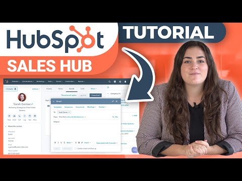 HubSpot Sales Hub | How To Use It - Tutorial for Beginners