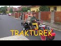 Traktůrek (malotraktor) z kultivátoru Mountfield s Omarem