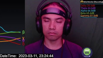 Recording Brain Waves Using Muse Under Pink Light