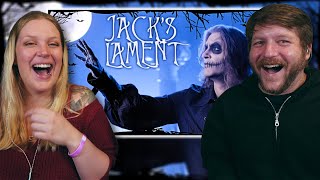 JACK'S LAMENT Cover Geoff Castellucci | The Nightmare Before Christmas | Reaction