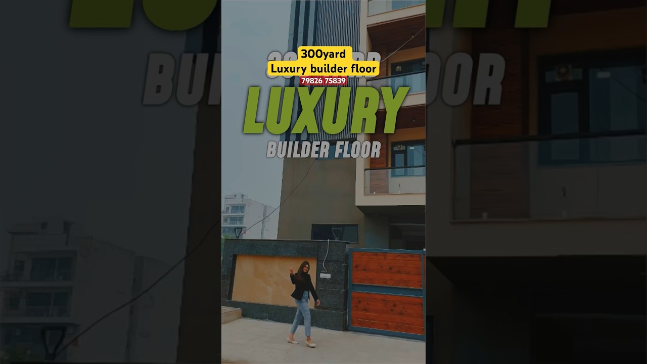 300yard luxury builder floor / Builder floor in faridabad