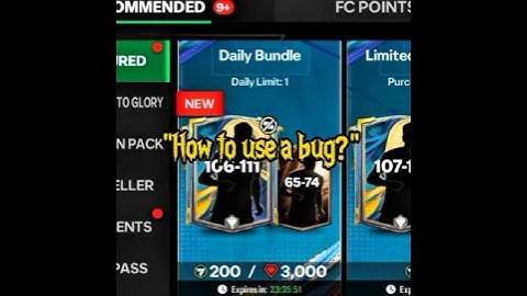 BUG DAILY BUNDLE 3K JUWELEN✅️ #fcmobile #kortevideo #voetbalwedstrijd #voetbalshorts
