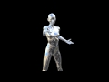 SILVER GIRL SIMULATION RENDER