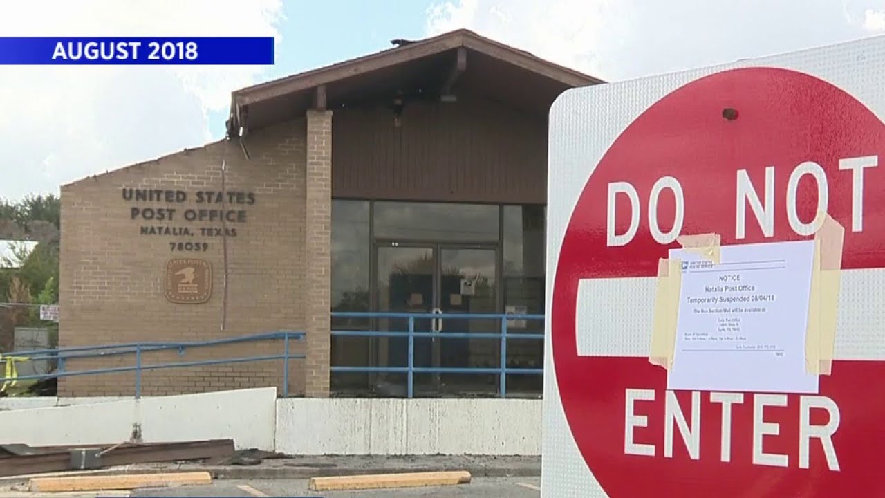 Natalia post office to reopen Monday after 2018 fire destroyed building