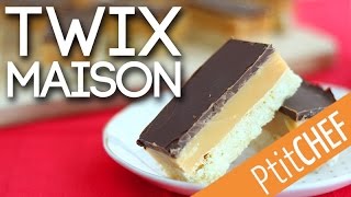 Recette de Twix maison (ou shortbread millionaire) - Ptitchef.com