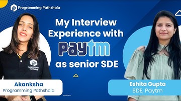 From Service based to a Product based company | Interview Experience with Paytm for SeniorSDE Role