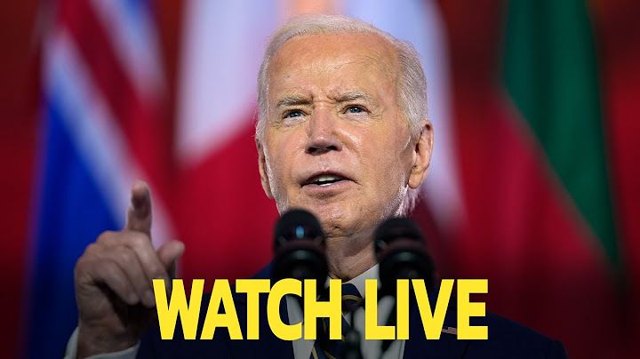 Watch live: Biden holds press conference at NATO summit amid campaign tug-of-war