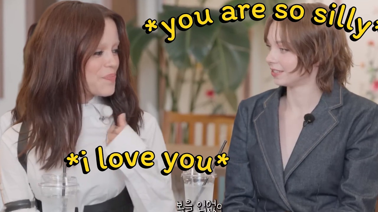 jenna ortega flirting with everyone for 10 minutes