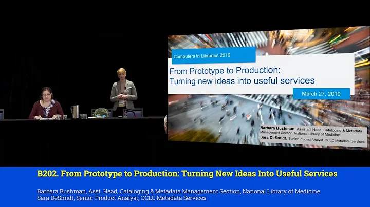 B202. From Prototype to Production: Turning New Id...