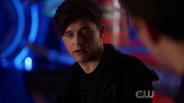 The Flash 6x18 Barry talks to Hartley & Godspeed Attacks Iron Heights Scene