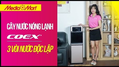 Cây nước nóng lạnh Coex: 3 vòi độc lập (CW-7117A) - Điện máy MediaMart