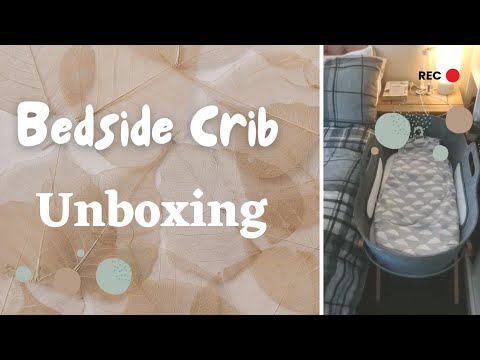 Bedside Crib || unboxing bedside crib for our little one soon || Filipina-British Life in UK